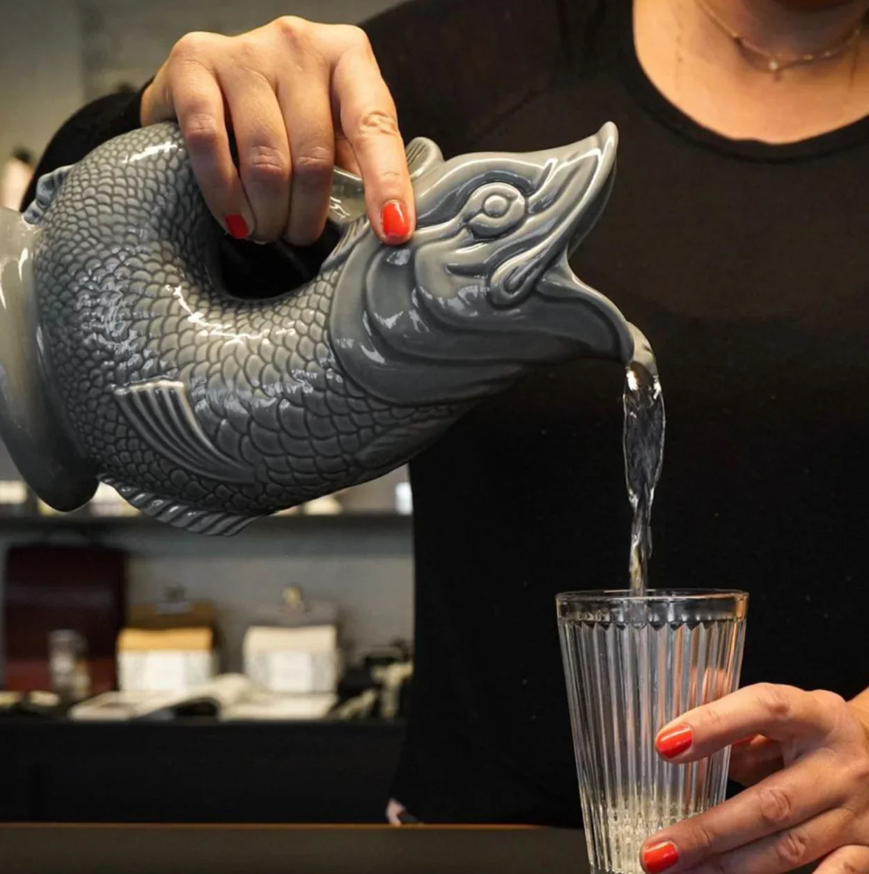 Carafe Gluggle XL, l'originale qui fait "glouglou"