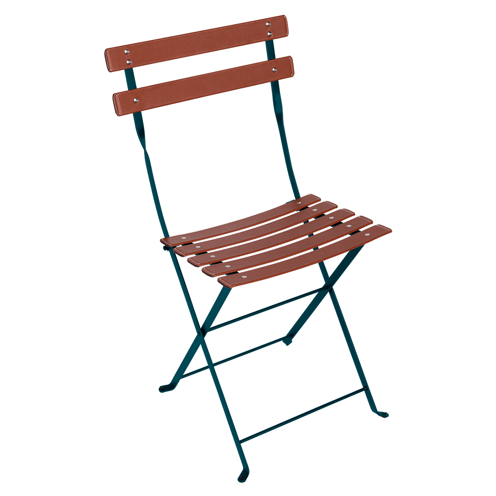 Chaise en cuir BISTRO