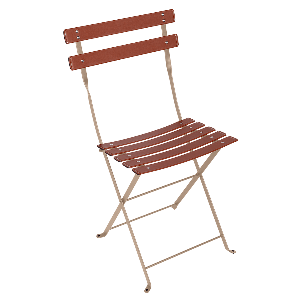 Chaise en cuir BISTRO