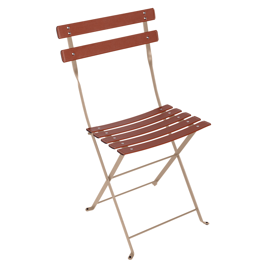 Chaise en cuir BISTRO