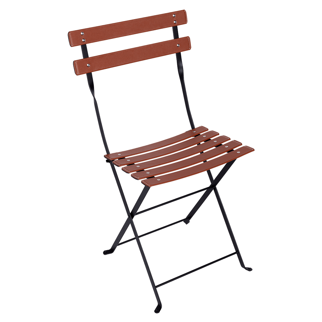 Chaise en cuir BISTRO