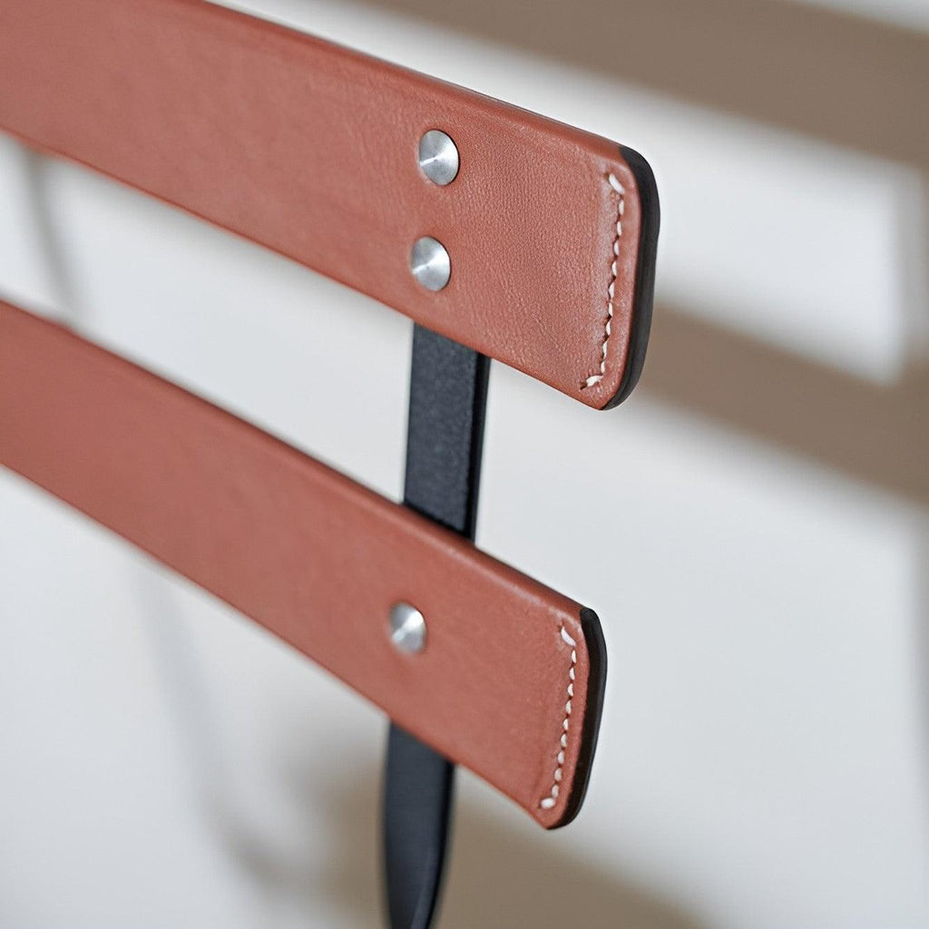 Chaise en cuir BISTRO