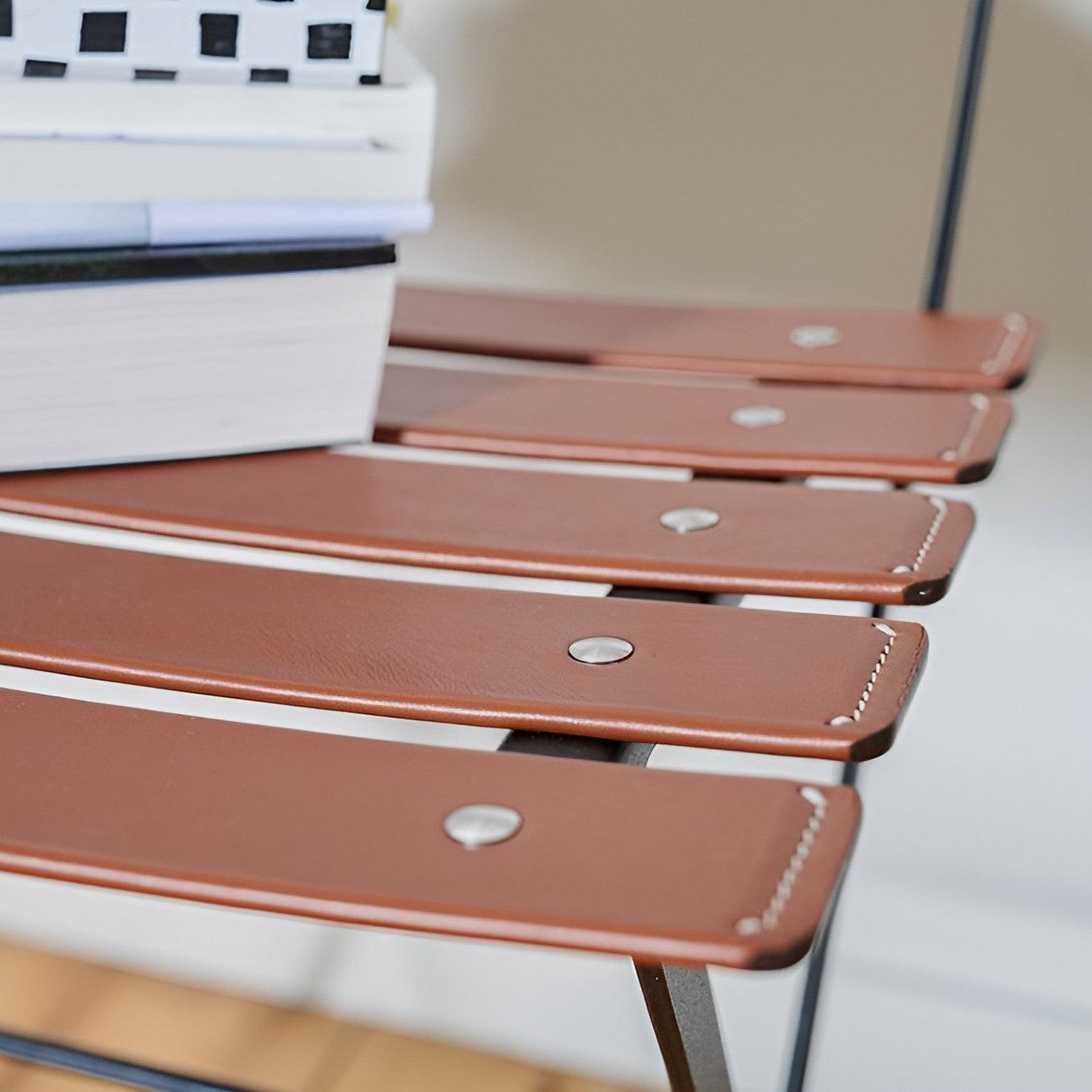 Chaise en cuir BISTRO