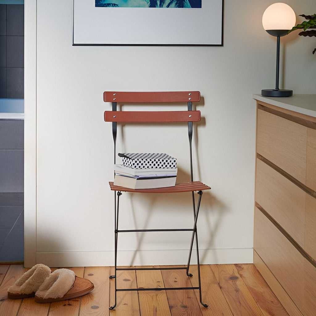 Chaise en cuir BISTRO