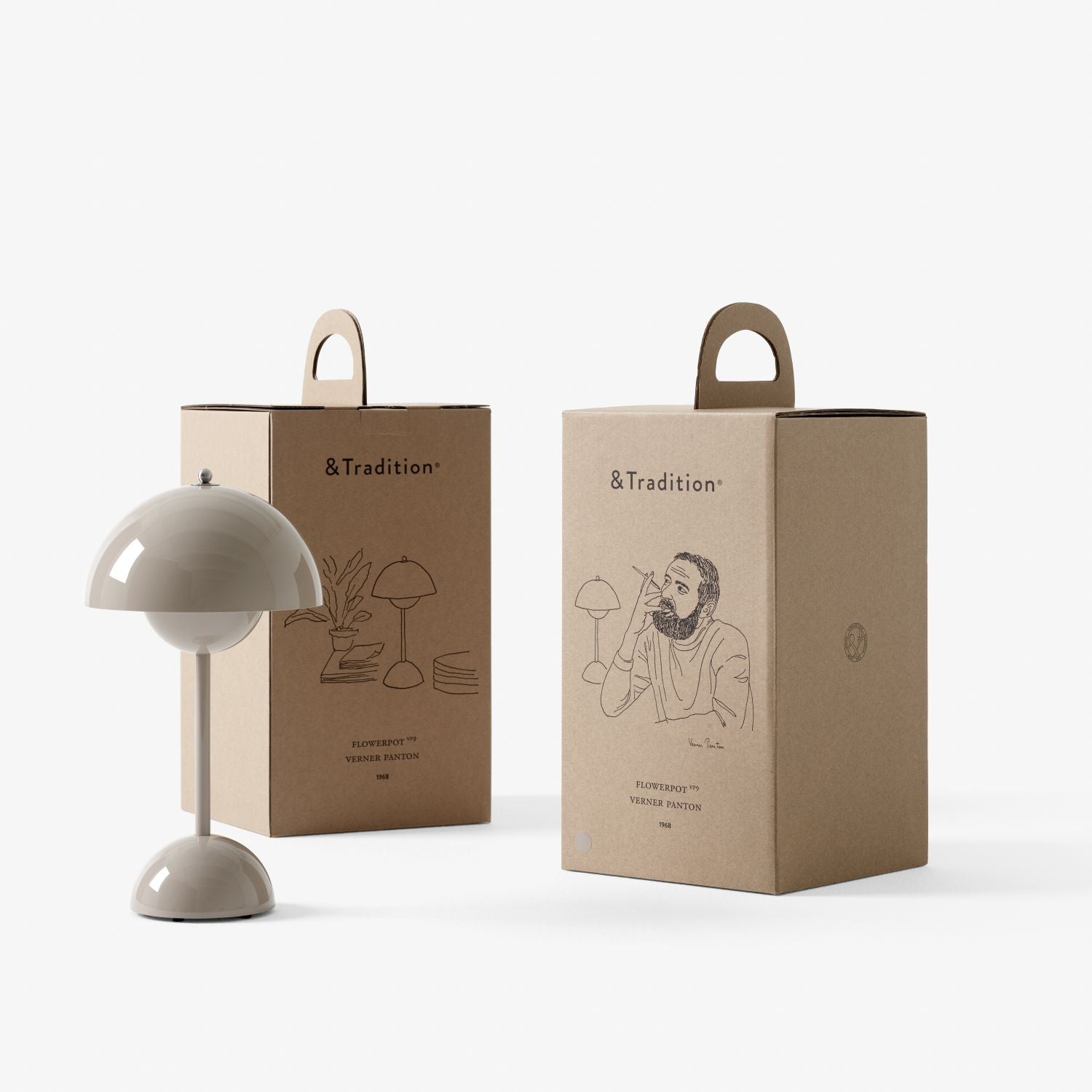 &Tradition - Flowerpot VP9 Portable Lamp
