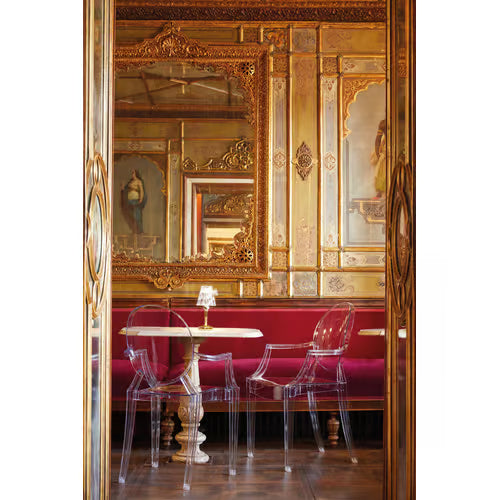 KARTELL - Fauteuil empilable Louis Ghost / Philippe Starck, 2002 - Polycarbonate 2.0