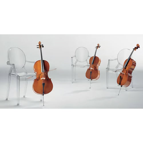 KARTELL - Fauteuil empilable Louis Ghost / Philippe Starck, 2002 - Polycarbonate 2.0