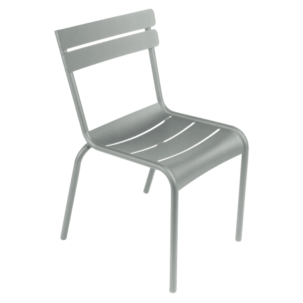 Chaise LUXEMBOURG - FERMOB — Gris lapilli