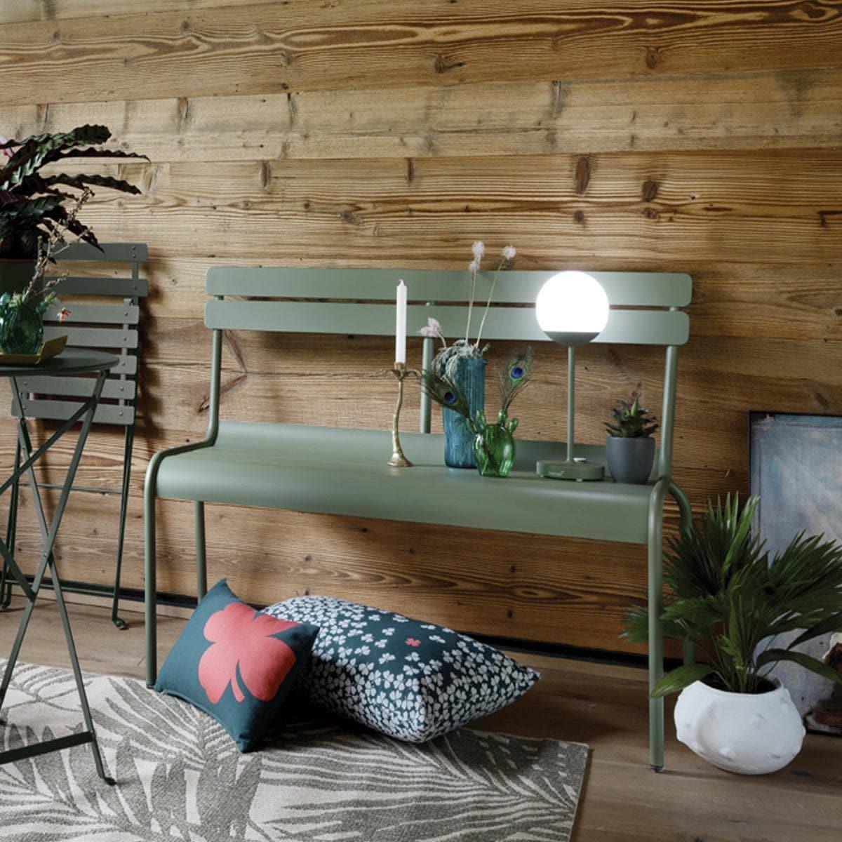 Banc LUXEMBOURG avec dossier