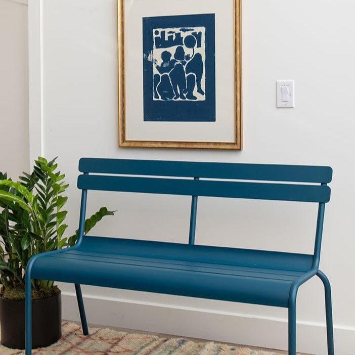 Banc LUXEMBOURG avec dossier